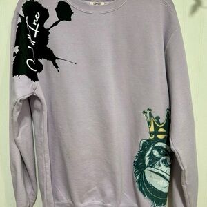 Comfort Colors Lavender TRUST THE PROCESS Sweatshirt